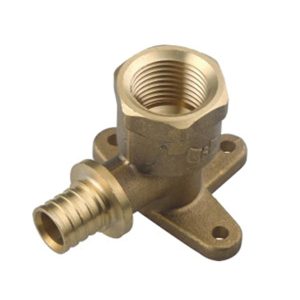 Backplate Elbow Sliding Fittings For PEX Pipes