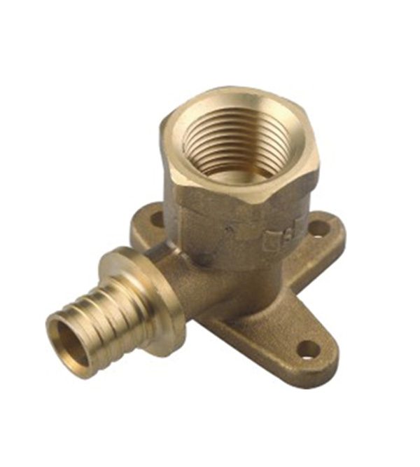 Backplate Elbow Sliding Fittings For PEX Pipes