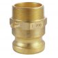 Brass Camlock Coupling Type F